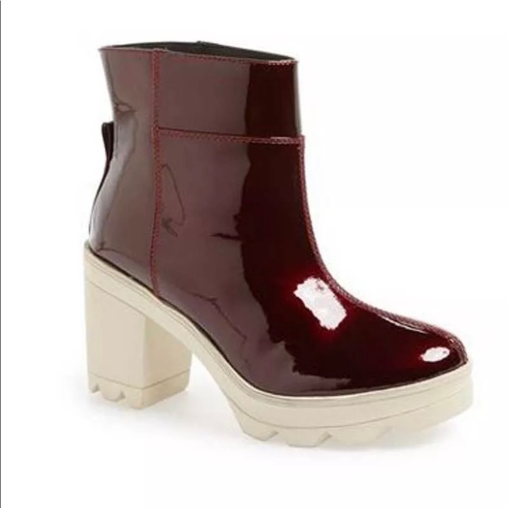 10 Crosby Derek Lam Lynne Shiny Combat Boots